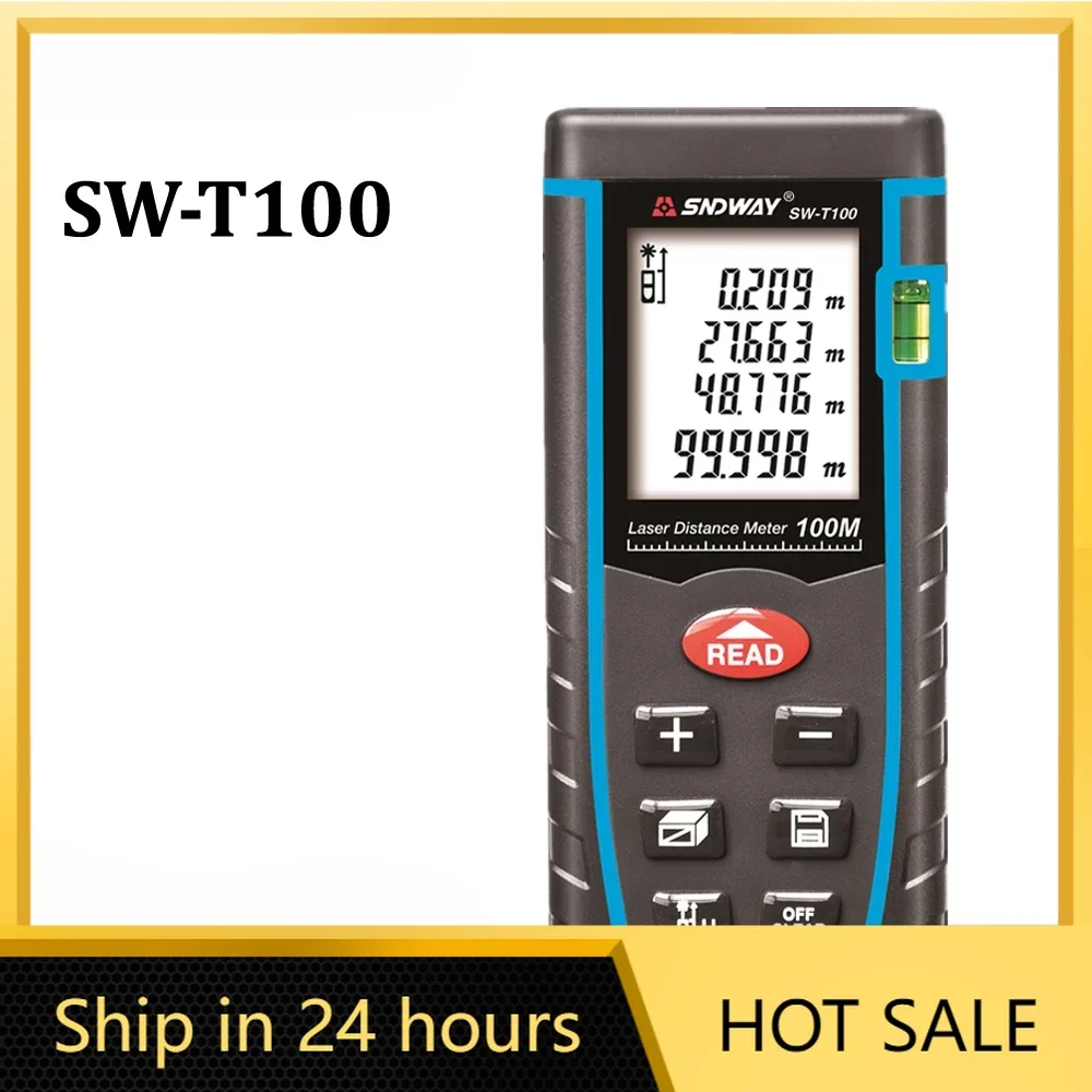 Stanley Tape 25Ft - Sndway-レーザー距離計,レーザー距離計,メトロトレンラレーザー,巻尺定規,ルーレットツール,40m, 70m, 100m